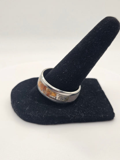 Chakra Design Size Ring sizes 7-12 8mm