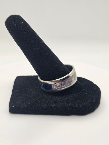 Chakra Design Size Ring sizes 7-12 8mm