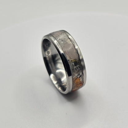 Chakra Design Size Ring sizes 7-12 8mm